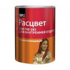 Лак Расцвет для внутренней отделки алкидный 0,7 кг.